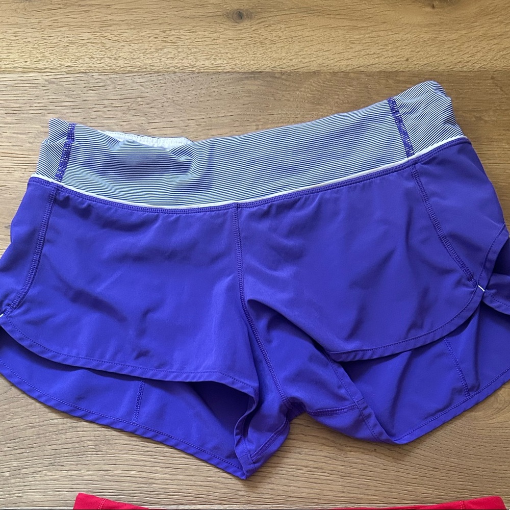 lululemon athletica Purple Athletic Shorts